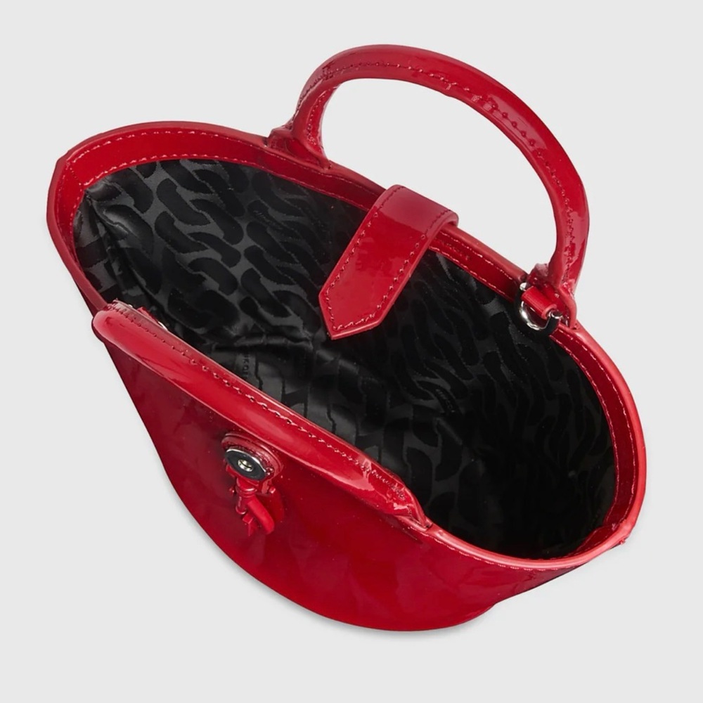 Rebecca Minkoff NWT Megan Micro Fan Tote Bag - Picture 4 of 6